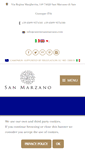 Mobile Screenshot of cantinesanmarzano.com